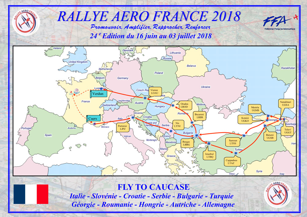 Partenariat Rallye Aero France 2018